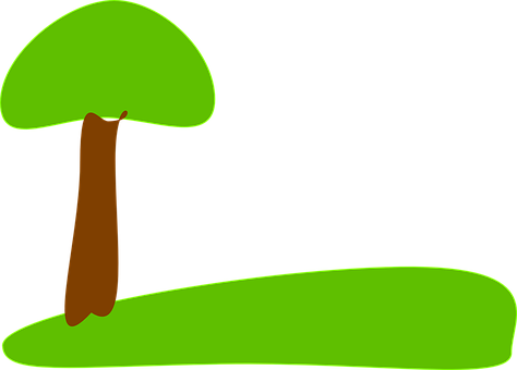 Simplified Green Tree Vector