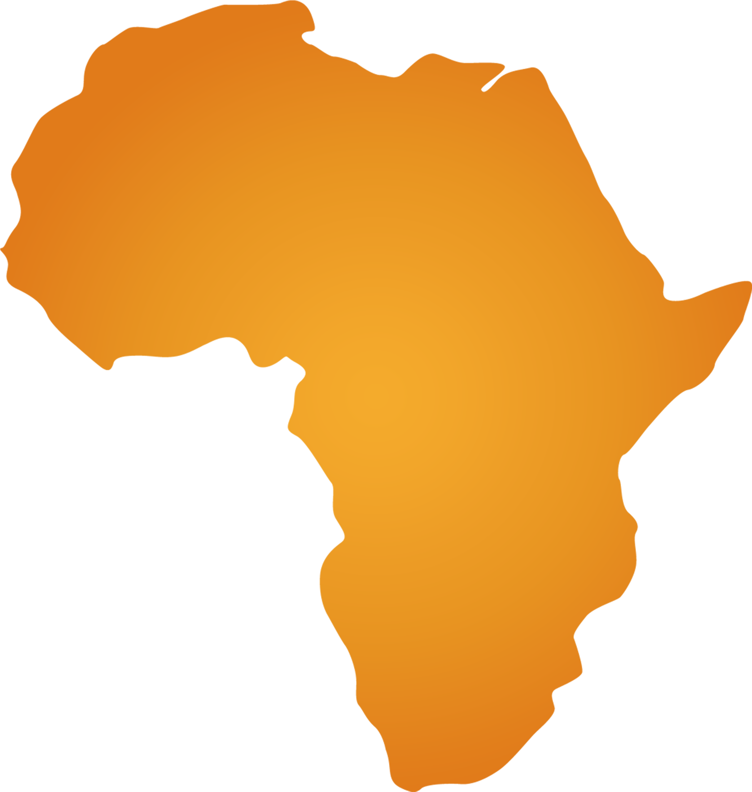 Simplified Mapof Africa Contour