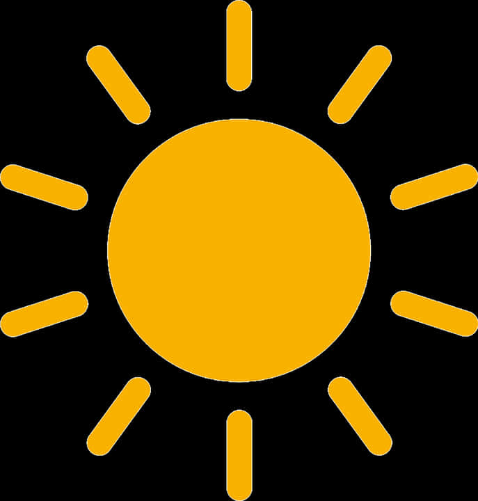 Simplified Sun Icon