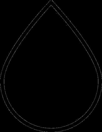 Simplified Tear Drop Outline