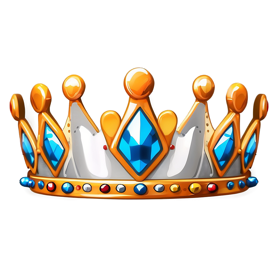 Simplistic Queen Crown Contour Png Hrv