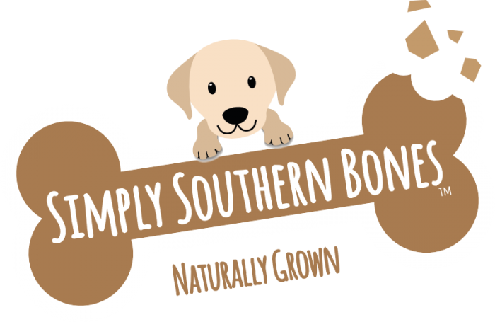 Simply Southern Bones Dog Logo