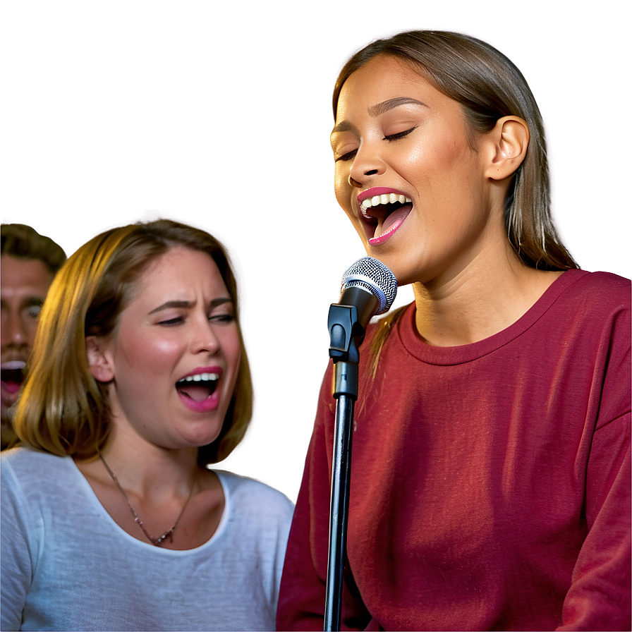 Singing In A Choir Png 06202024