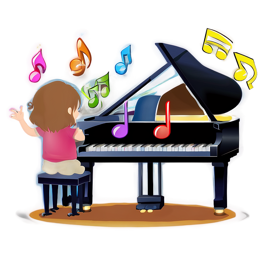 Singing With Piano Png 57