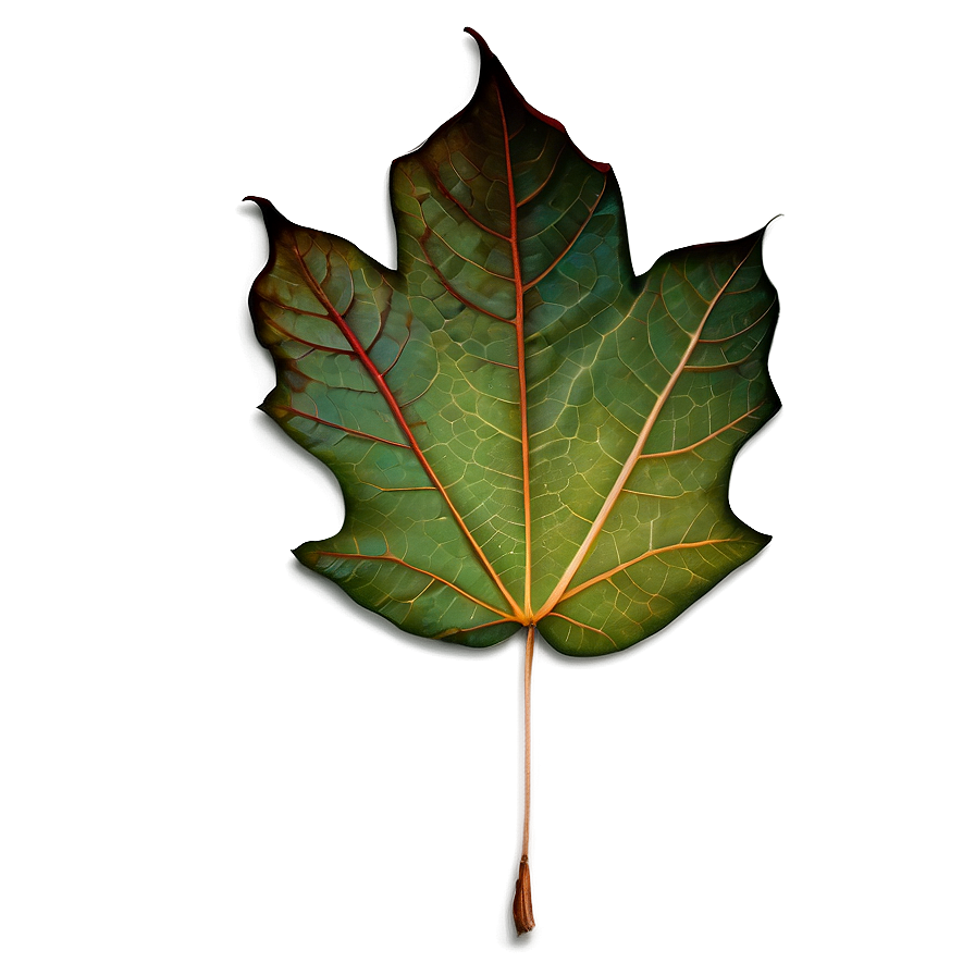 Single Autumn Leaf Png Lta84