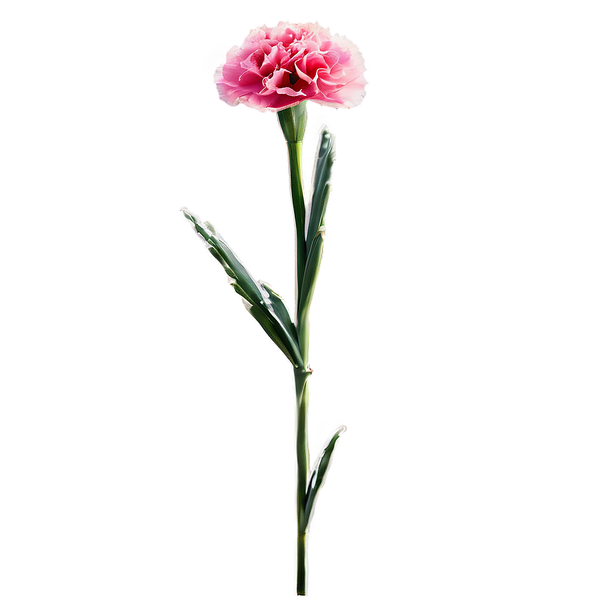 Single Carnation Stem Png Rpi87