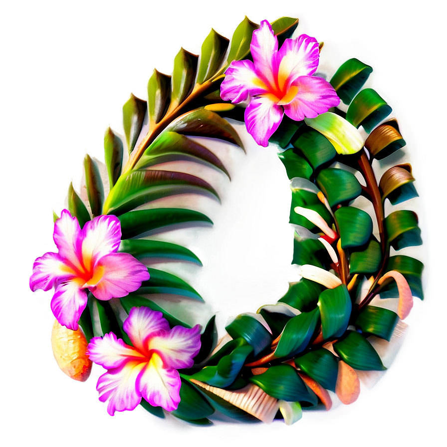 Single Hawaiian Lei Png 80