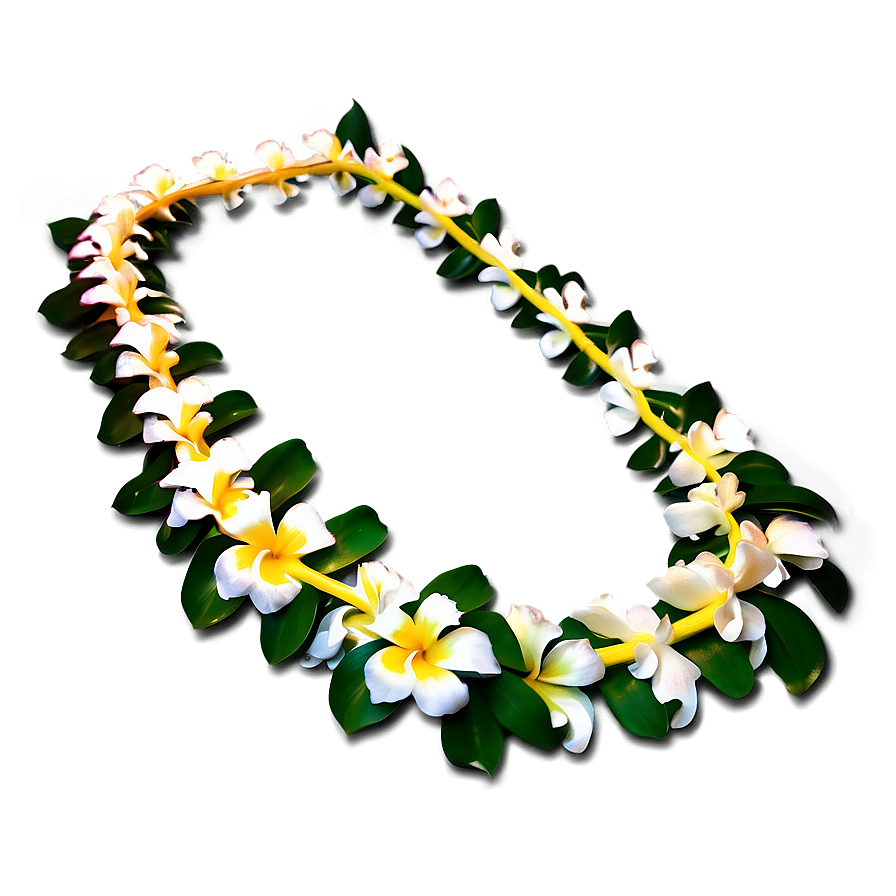 Single Hawaiian Lei Png Xfl