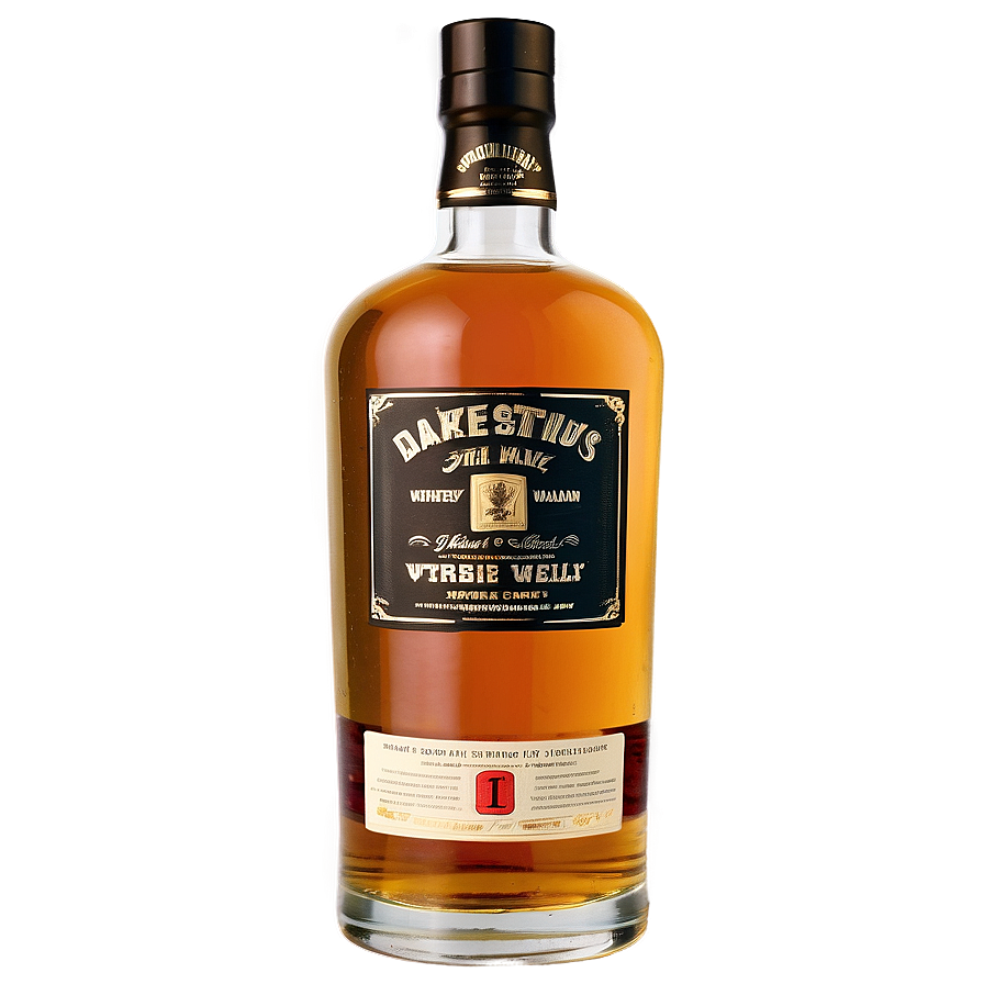 Single Malt Whiskey Bottle Png Yts29