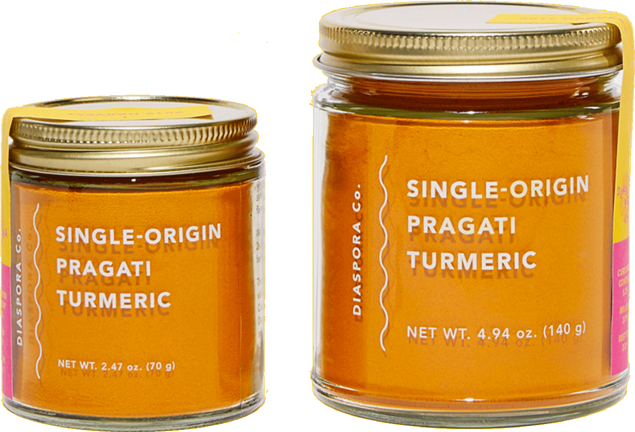 Single Origin Pragati Turmeric Jars