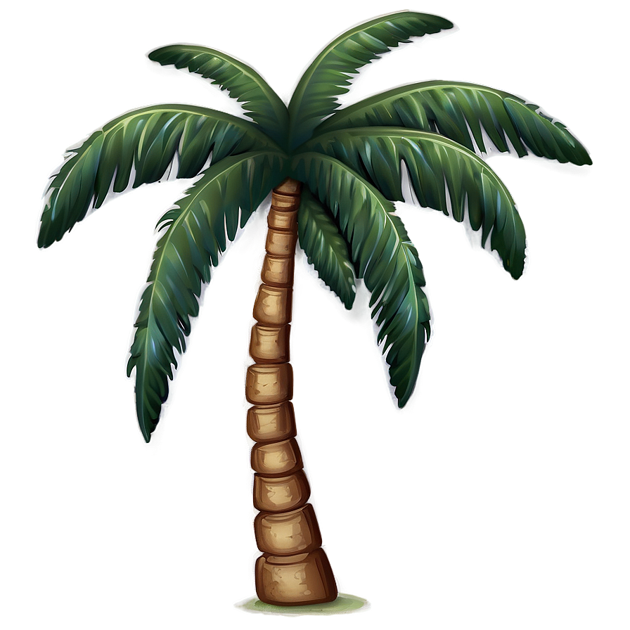 Single Palm Tree Emoji Png Mur76