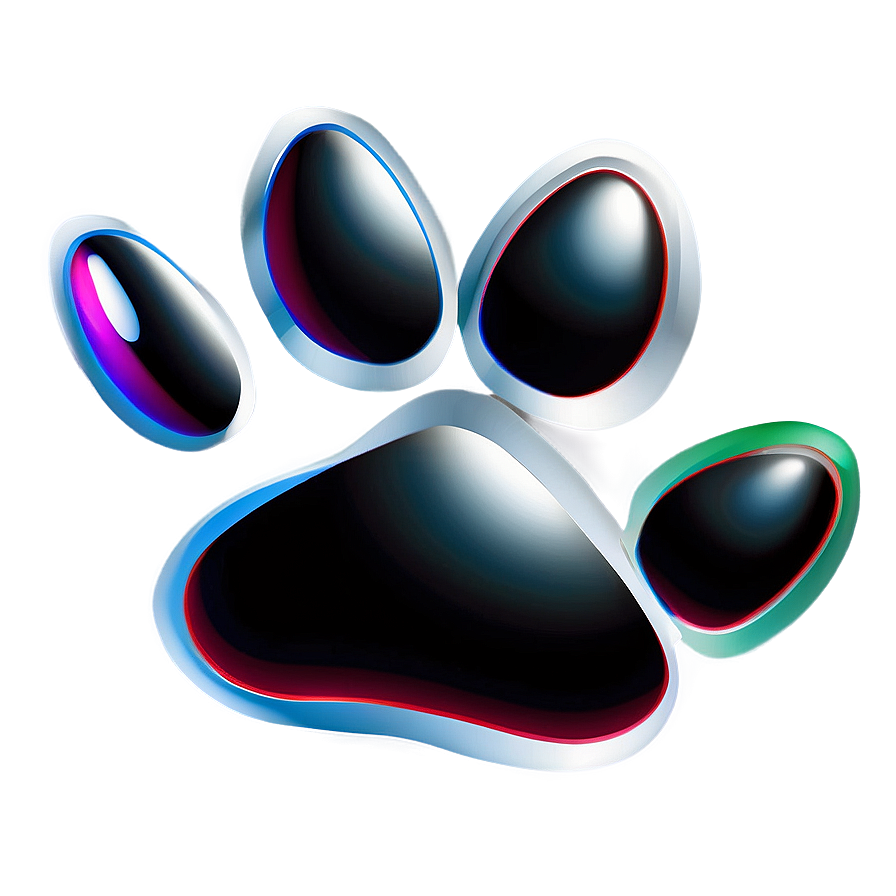 Single Paw Print Png 05042024