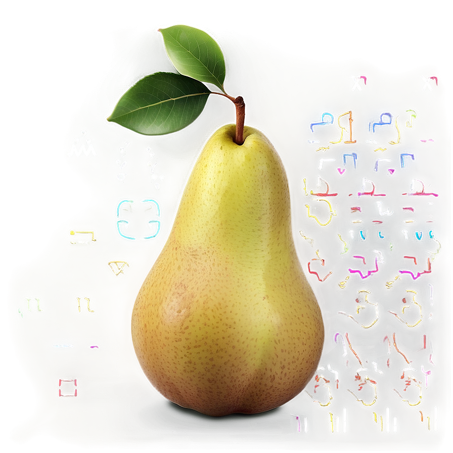 Single Pear Png 63