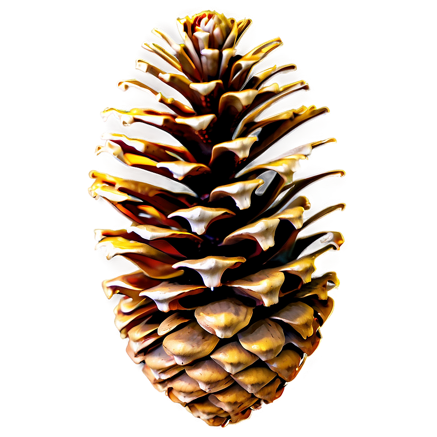 Single Pinecone Standalone Png 06132024