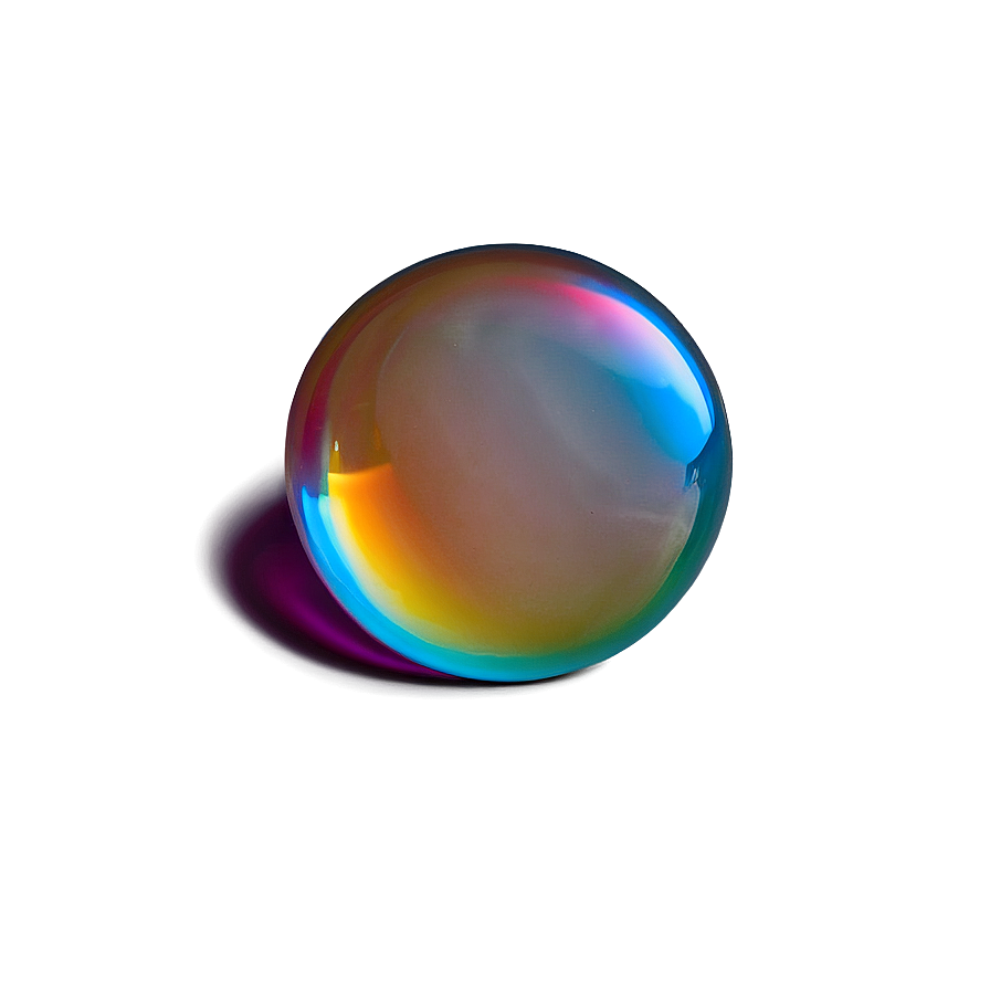 Single Soap Bubble Transparent Png 06262024