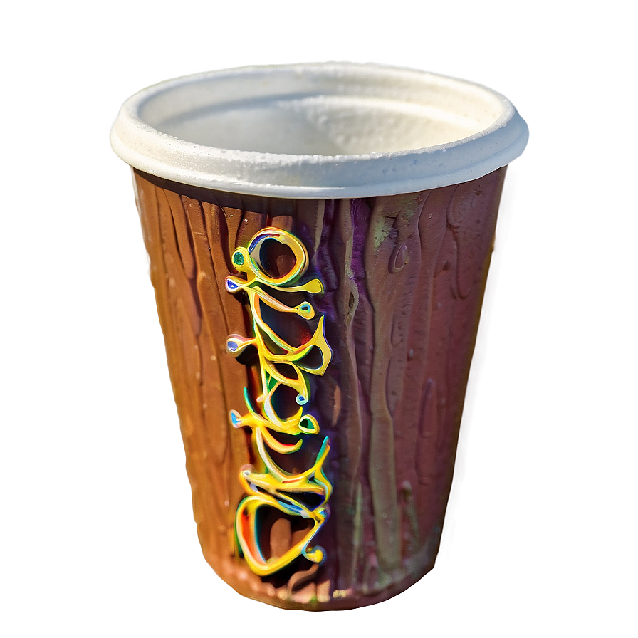 Single Styrofoam Cup Png 06122024