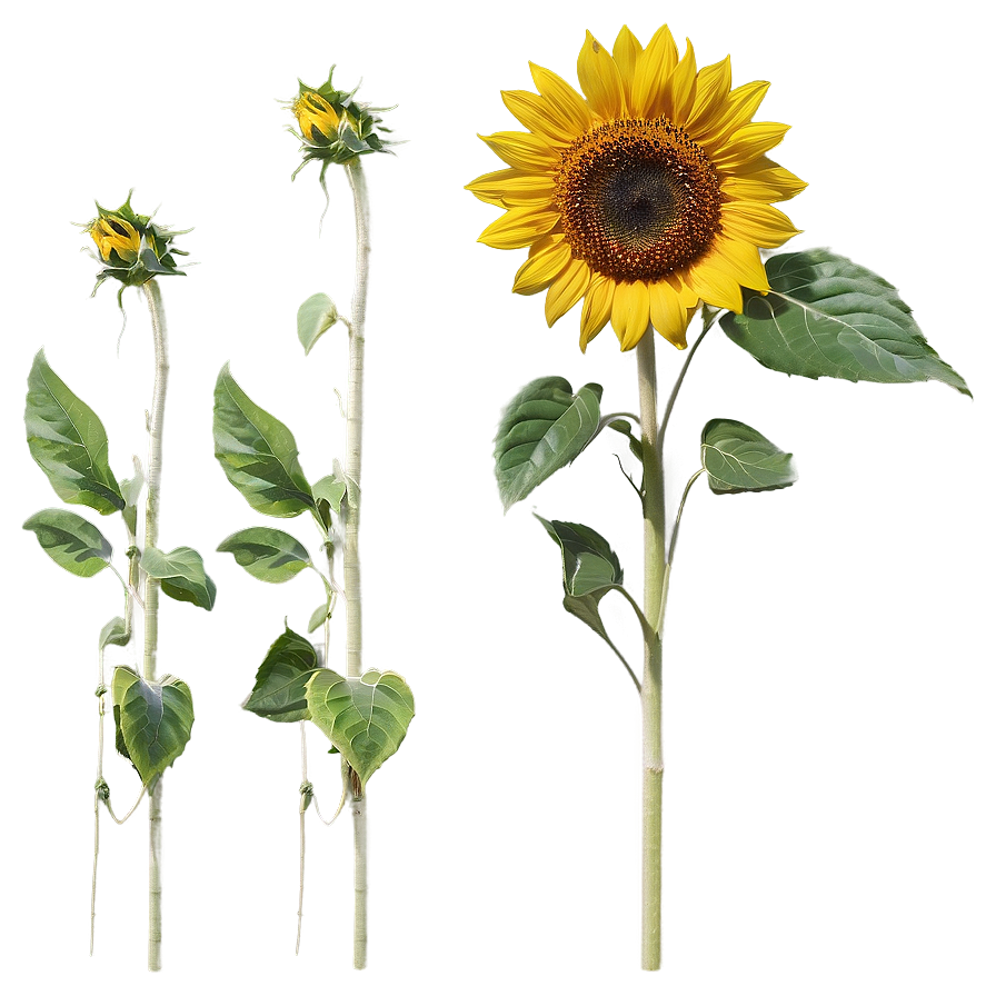 Single Sunflower Png Jjt21