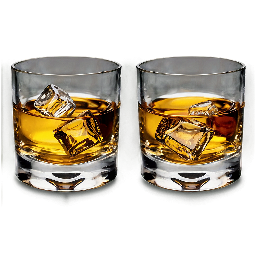 Single Whiskey Glass Png 06132024