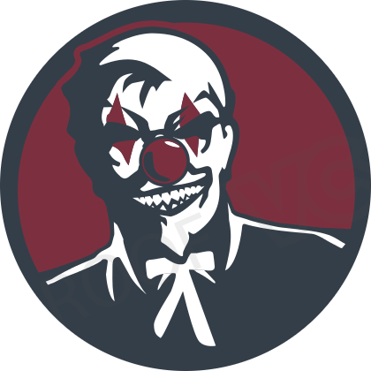 Sinister Clown Graphic