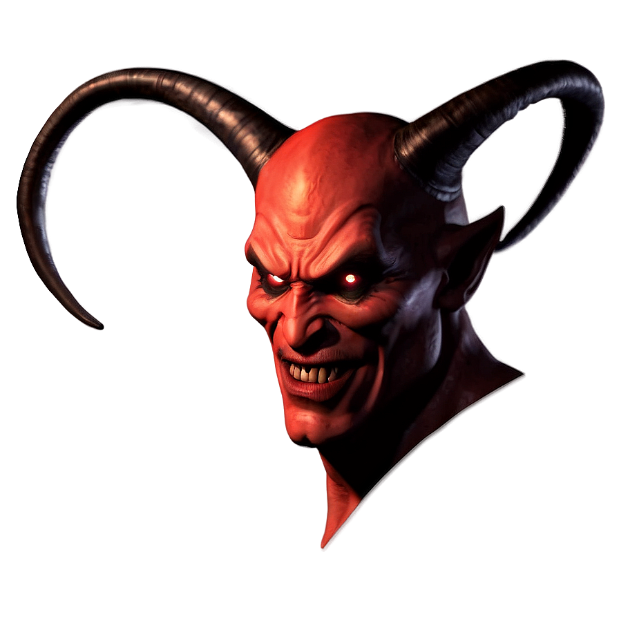 Sinister Devil Face Png Aqn