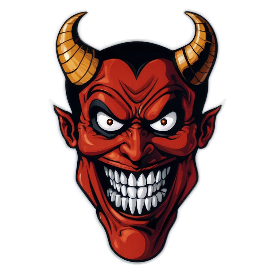 Sinister Devil Face Png Nkj76