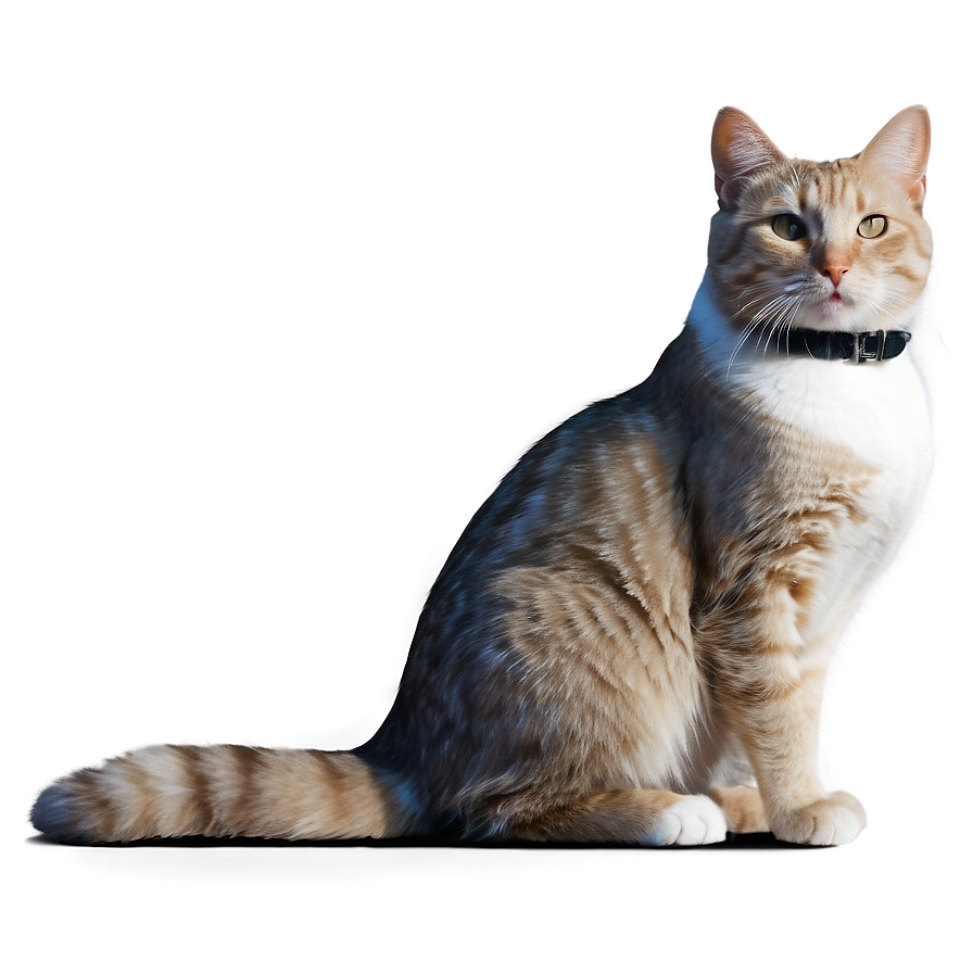 Sitting Cat Transparent 87