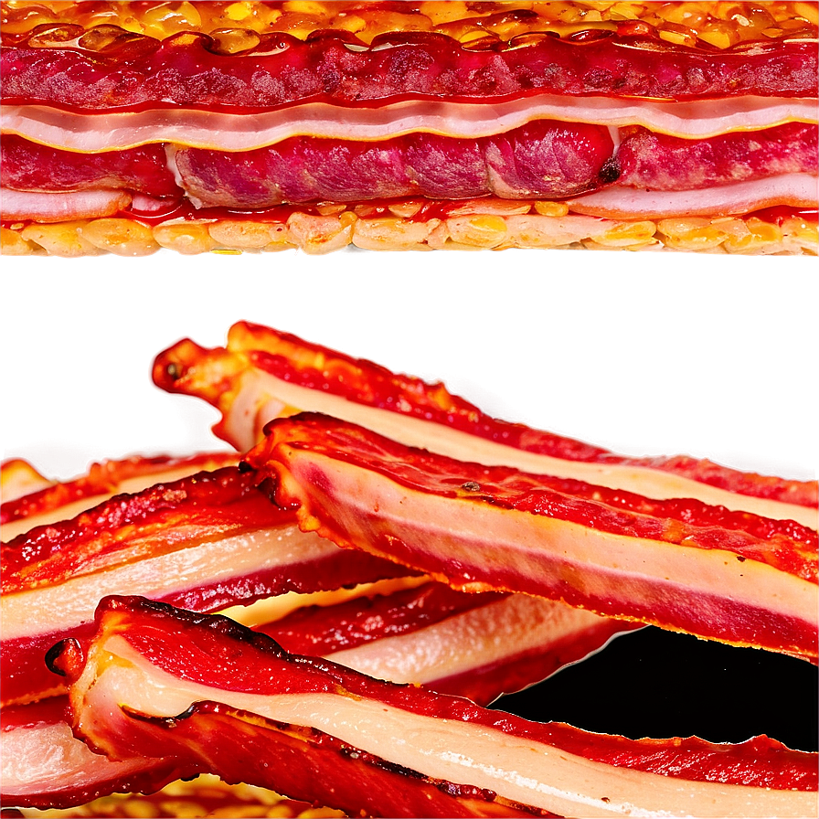 Sizzling Bacon Strips Png Gyg