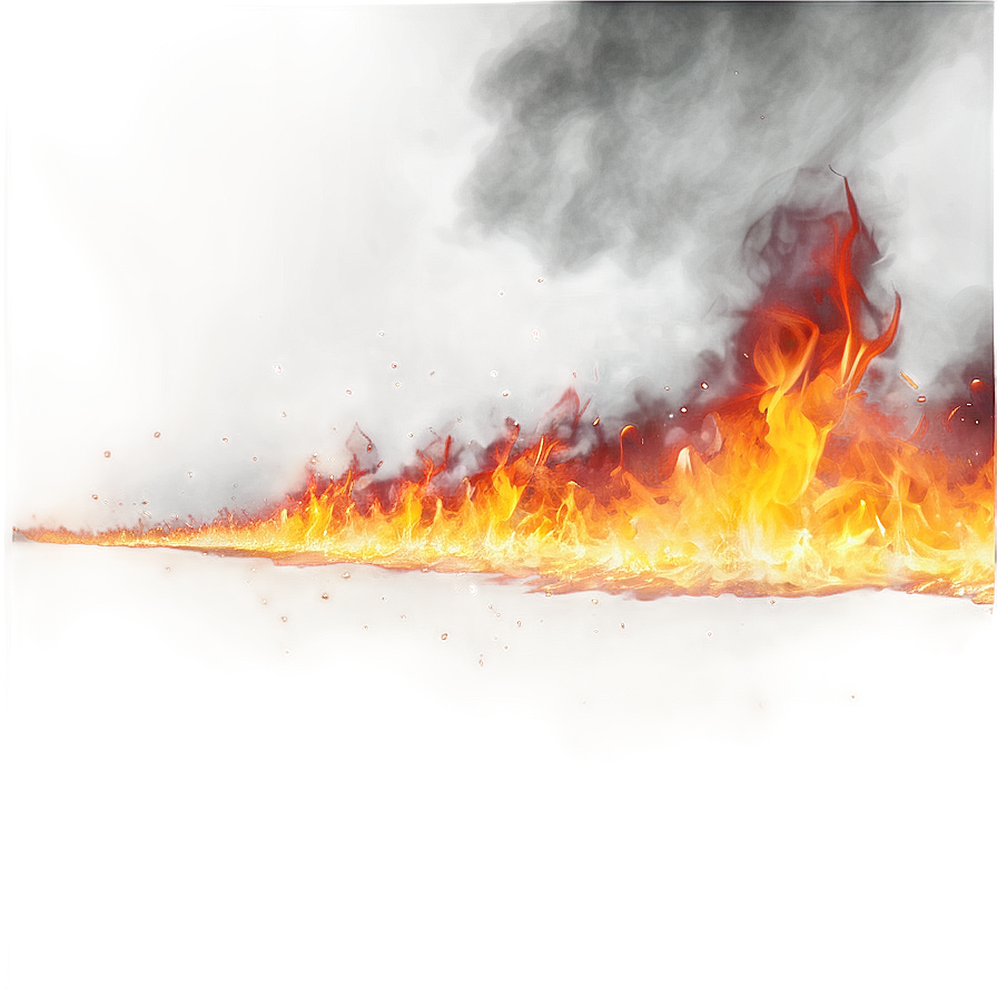 Sizzling Fire Border Png 71