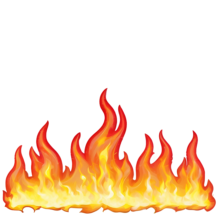 Sizzling Fire Border Png 77