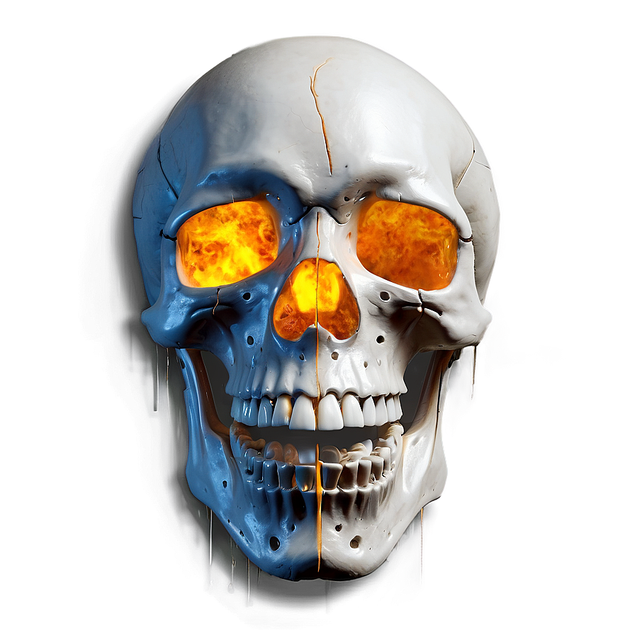 Sizzling Skull Visual Png Svu