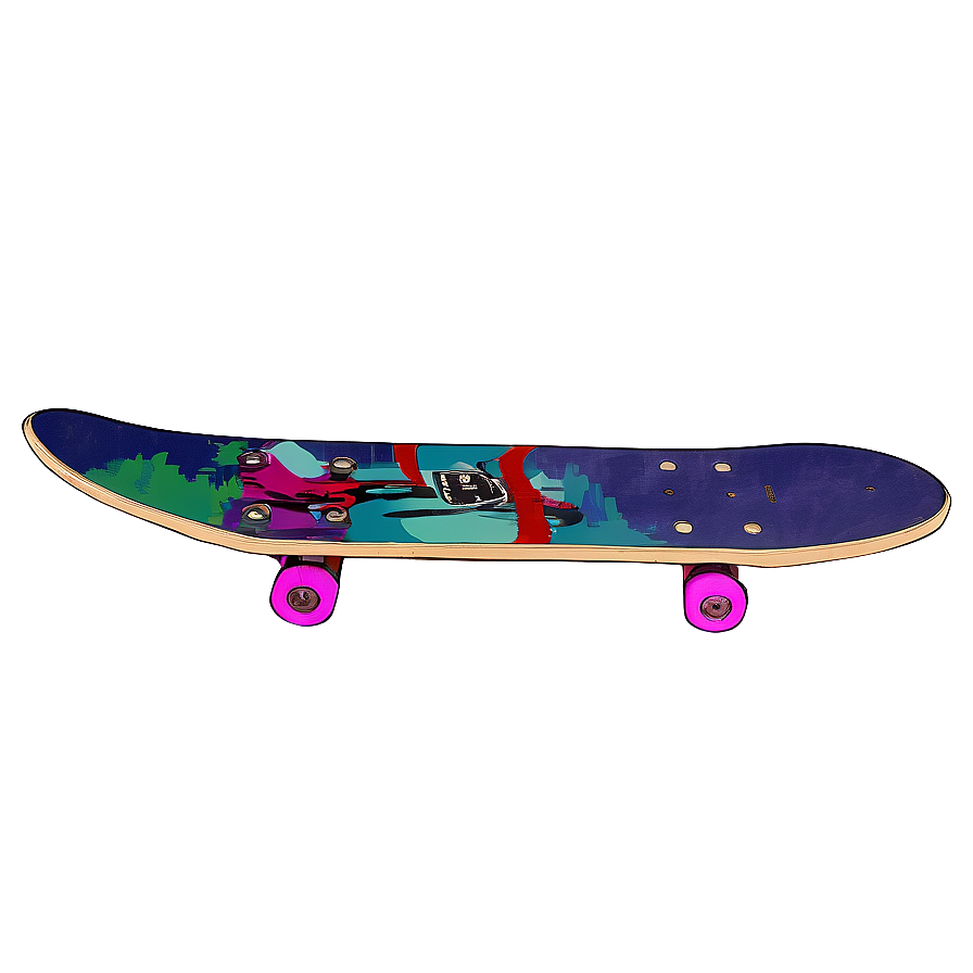 Skateboard Deck Artwork Png 90