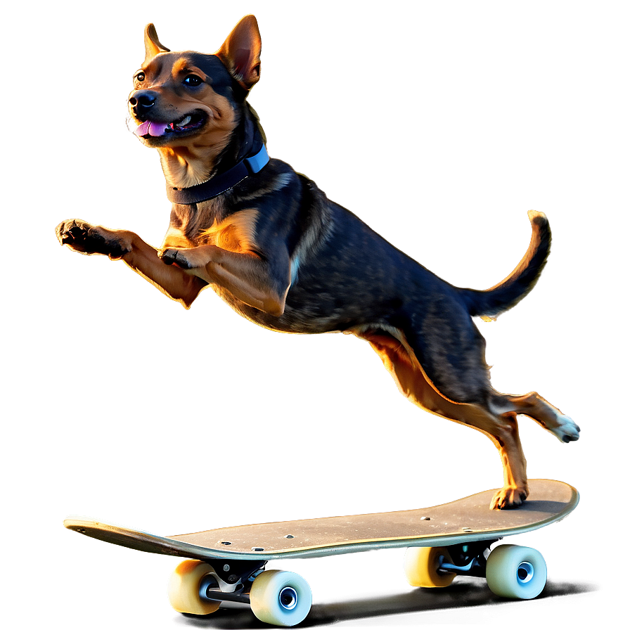 Skateboarding Dog Png Ujx