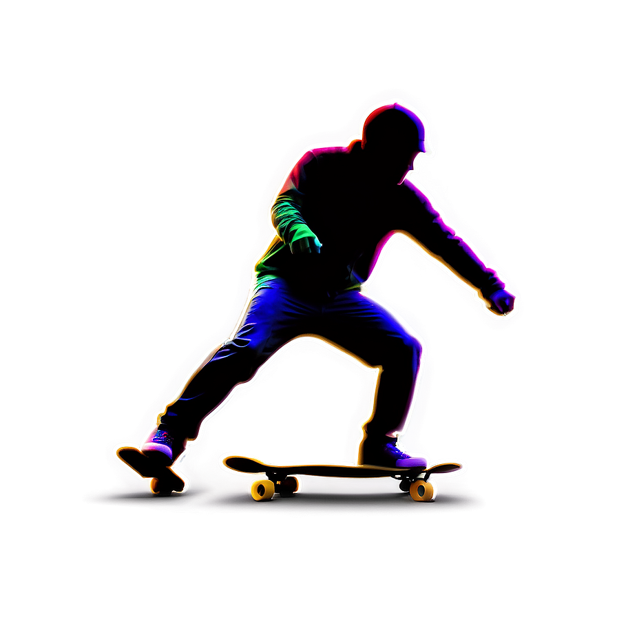 Skateboarding Silhouette Png Oix