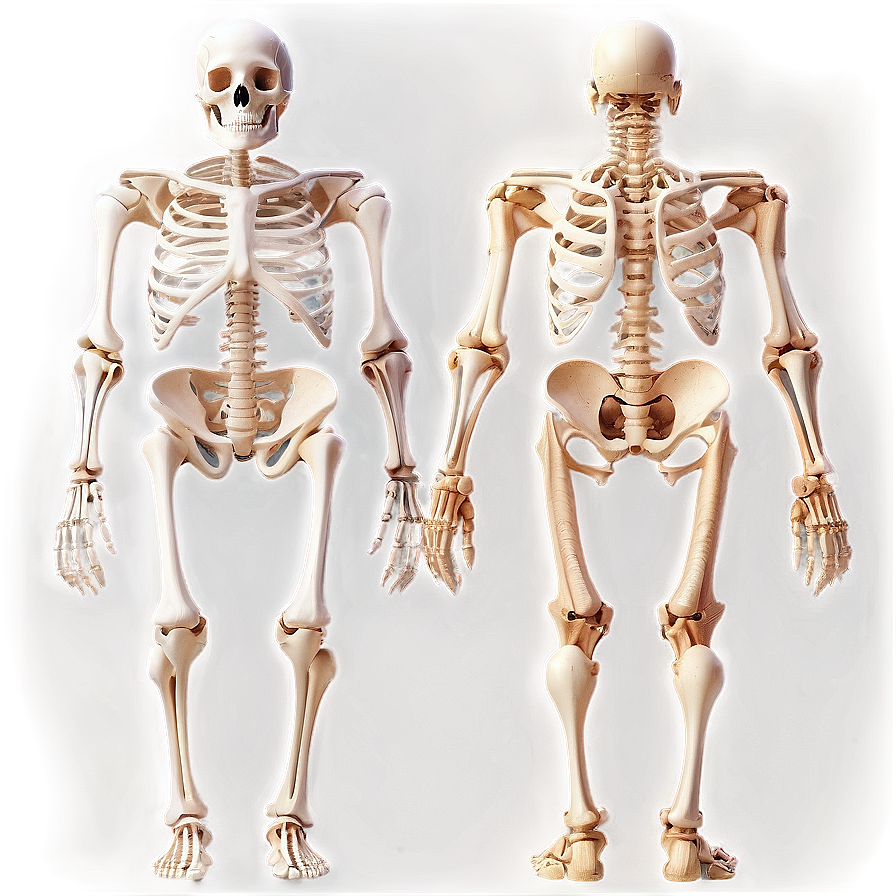 Skeletal System With Bone Names Png Gpq