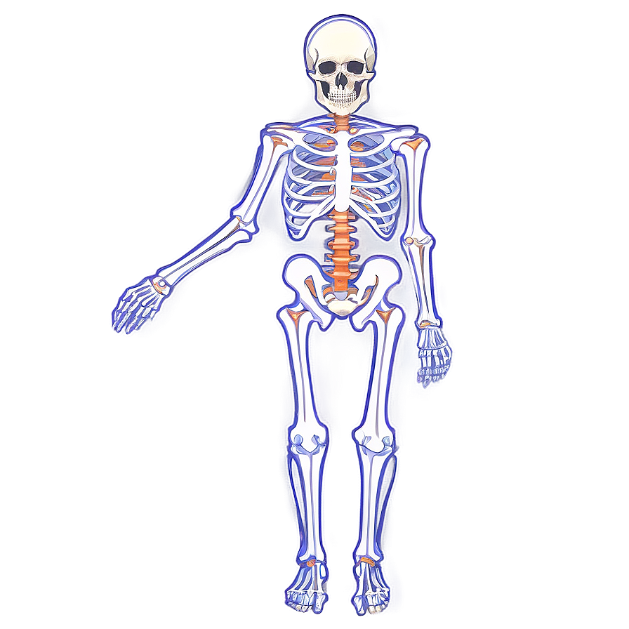 Skeletal System Without Labels Png 06132024