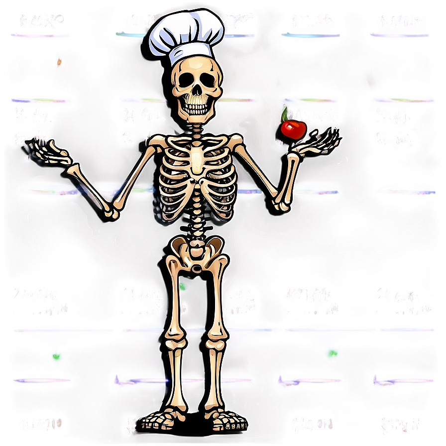 Skeleton Chef Png 85