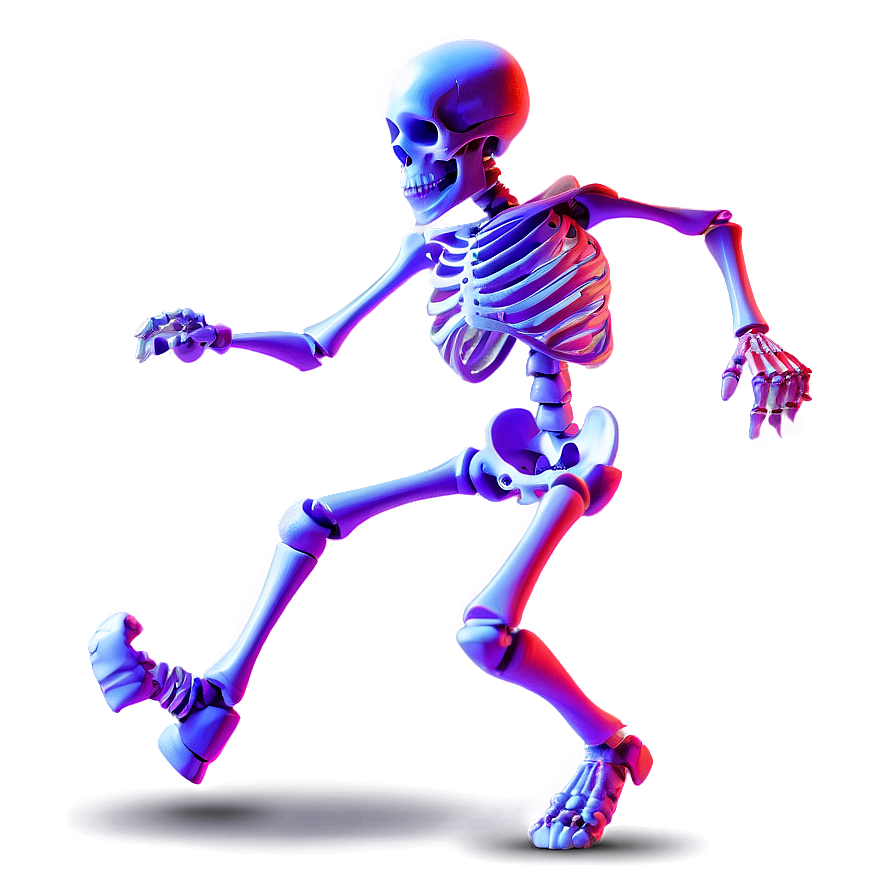 Skeleton Dancing With Candy Png 97