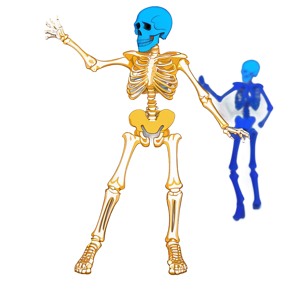 Skeleton Disco Dancing Png 06282024