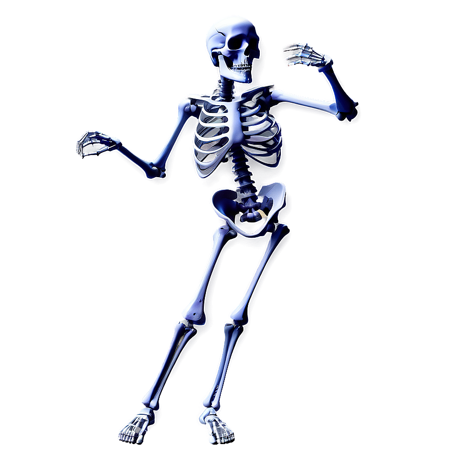 Skeleton Doing Dance Moves Png 06282024