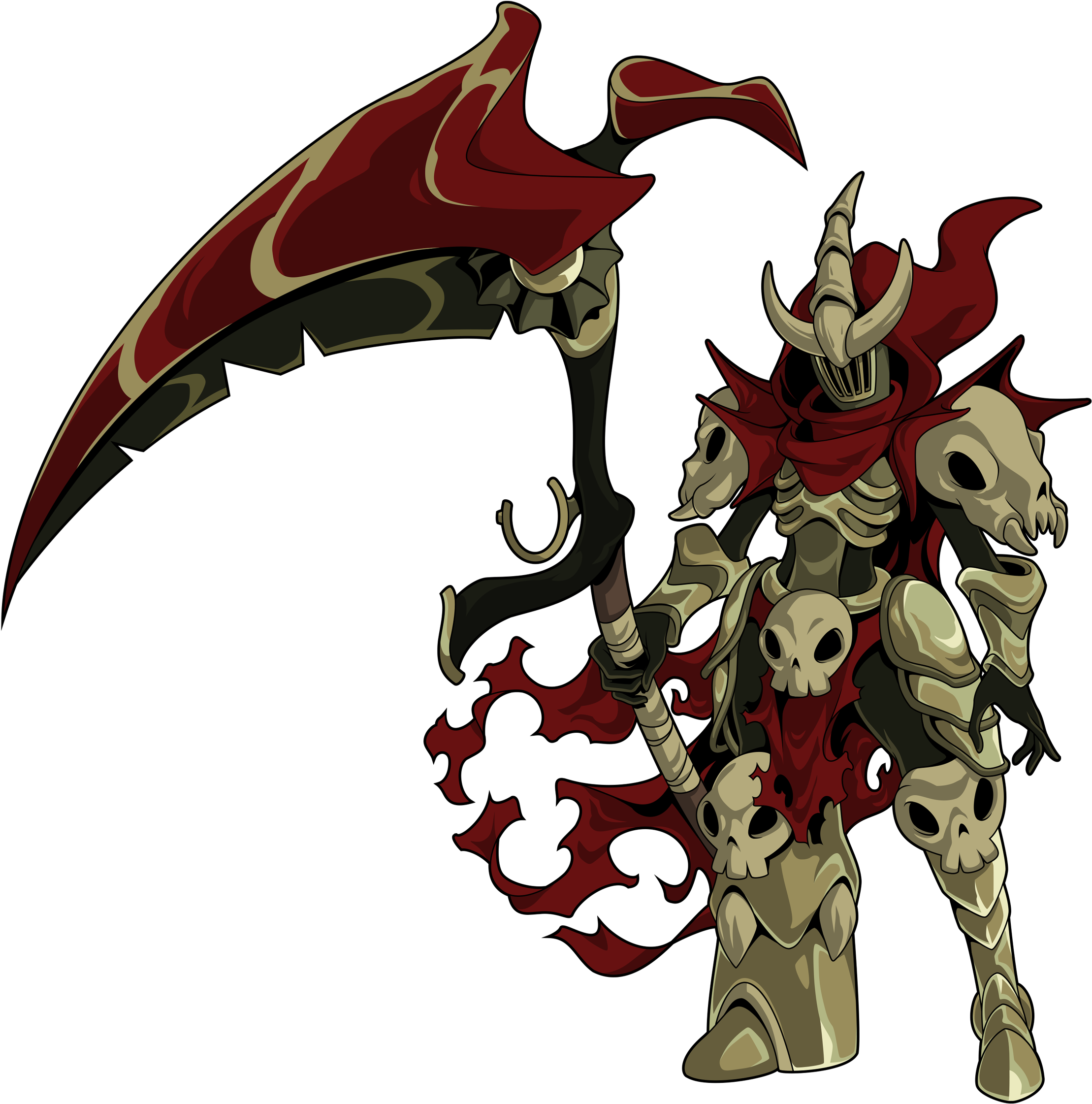 Skeleton Knightwith Scythe