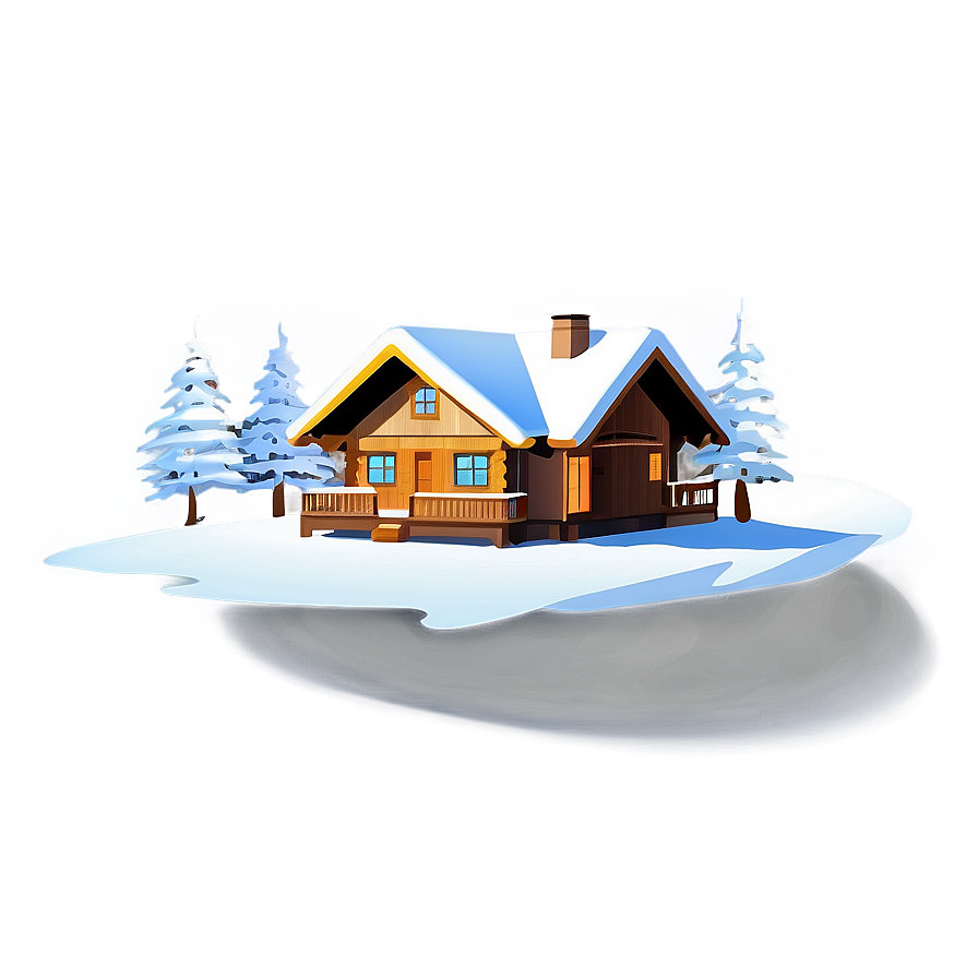 Ski Chalet Png 06132024