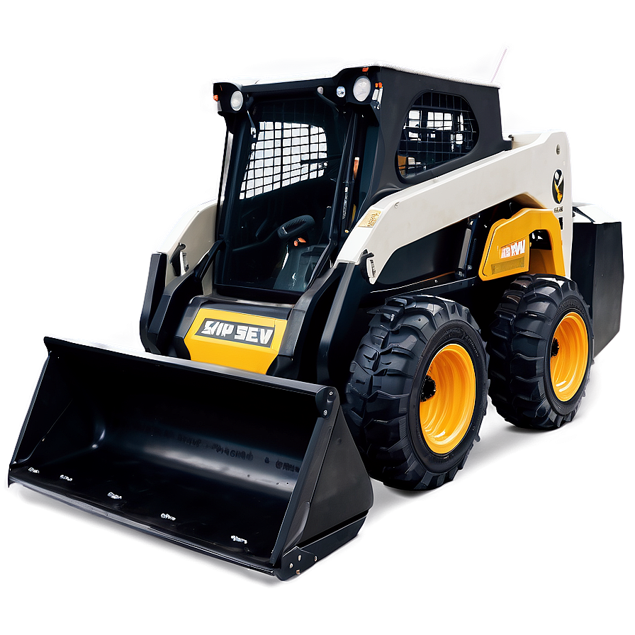 Skid Steer Loader With Operator Cabin Png 10