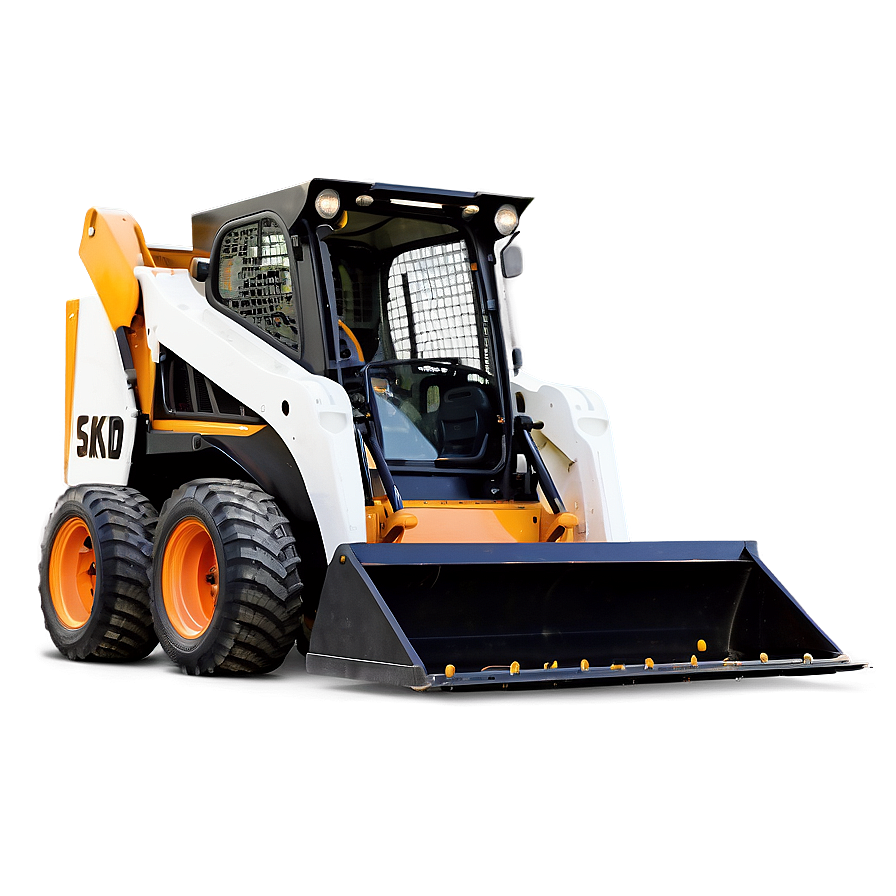 Skid Steer Loader With Operator Cabin Png 90