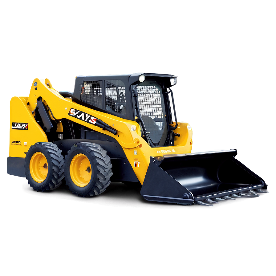 Skid Steer With Backhoe Attachment Png 06292024