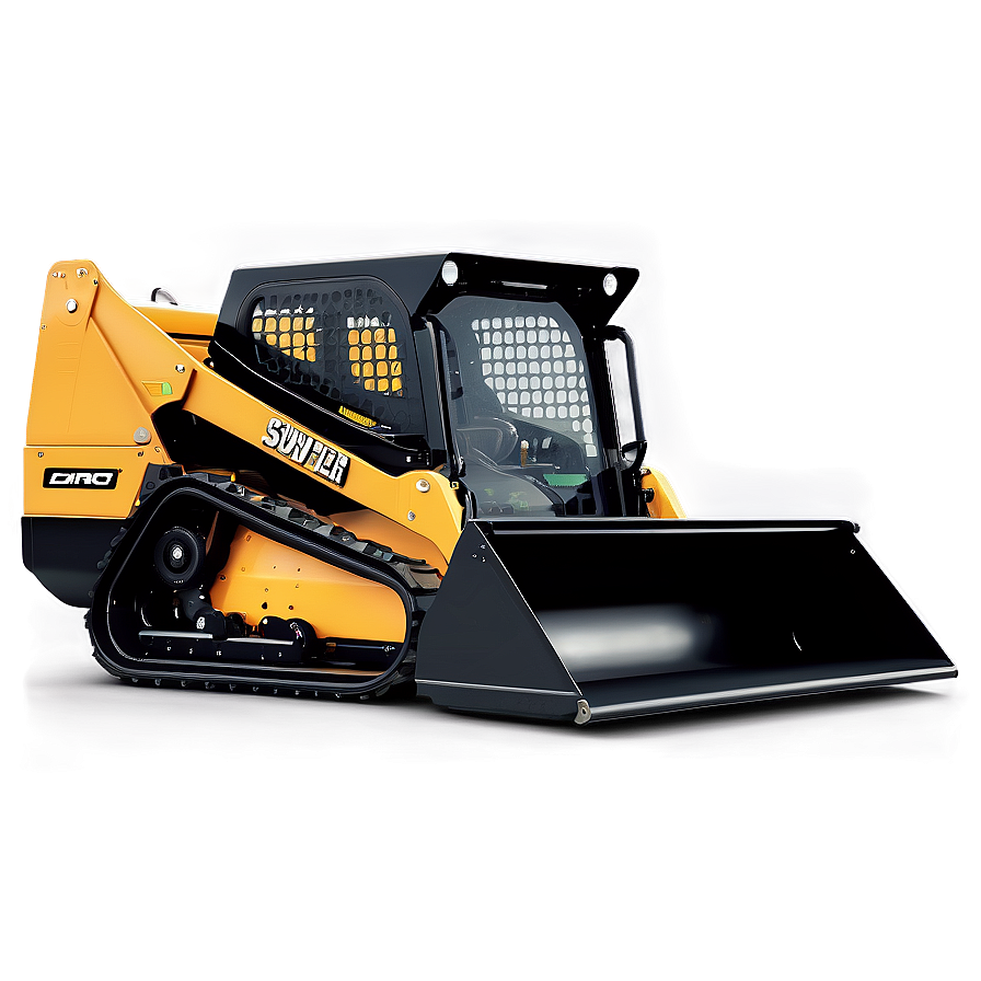 Skid Steer With Snow Blower Attachment Png Rld56