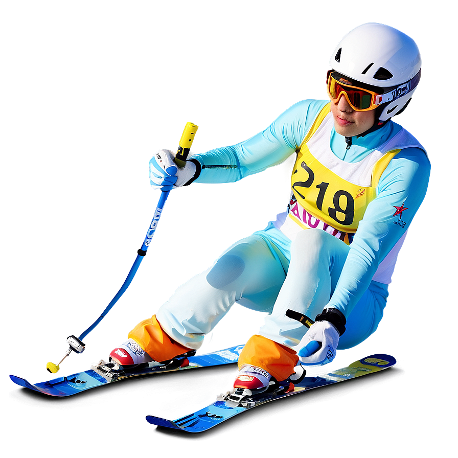 Skiing Competition Png Fbp