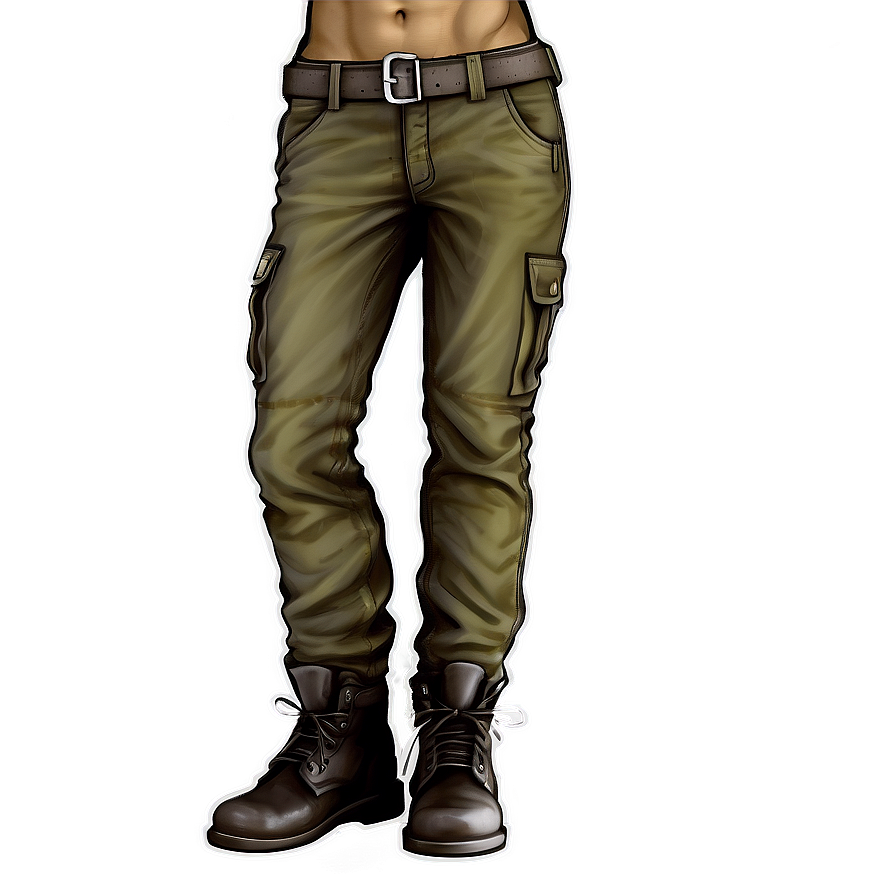 Skinny Cargo Pants Png 60