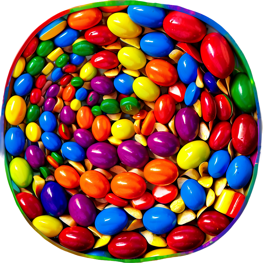 Skittles Rainbow Candy Circle Png Wot20