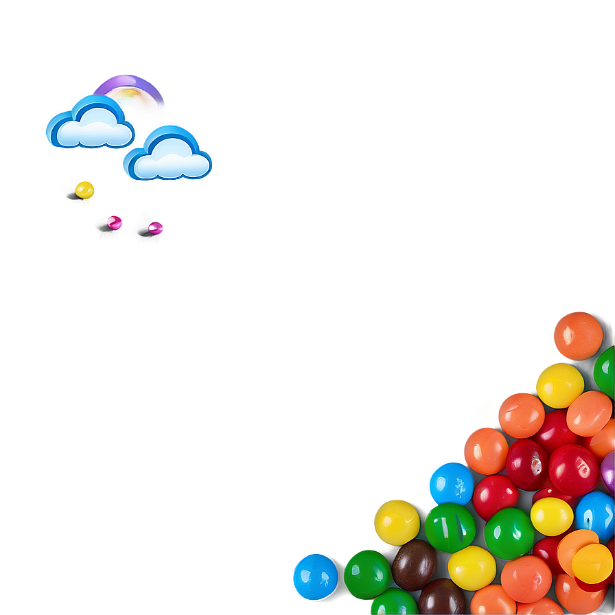 Skittles Rainbow Candy Fantasy Png Ovr36