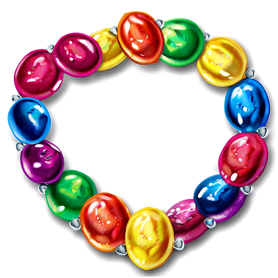 Skittles Rainbow Frame Png 06282024